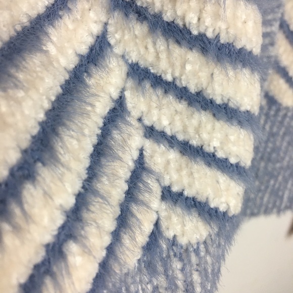 FRNCH Paris Chenille Oversized Chevron Cardigan - Picture 6 of 8